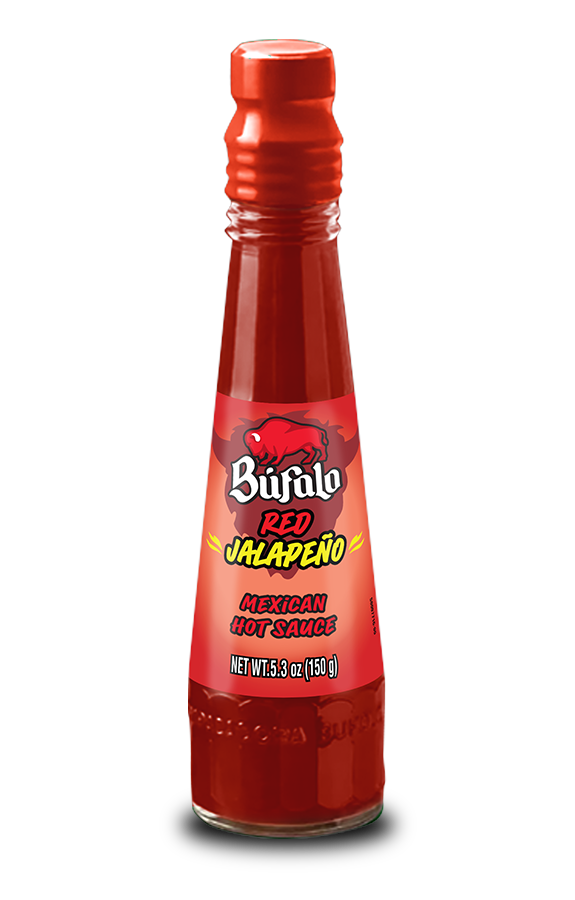 BÚFALO<sup>®</sup> Salsa Red Jalapeño Mexican Hot Sauce