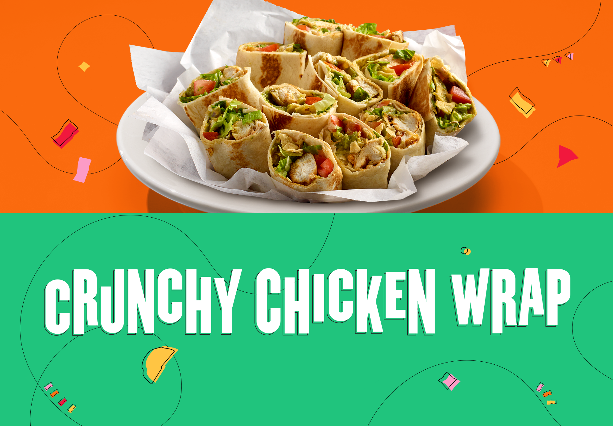 Crunchy Chicken Wrap