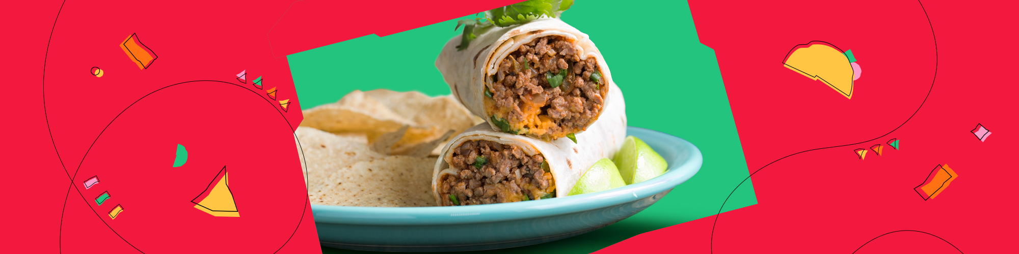 Beefy Burritos with Salsa