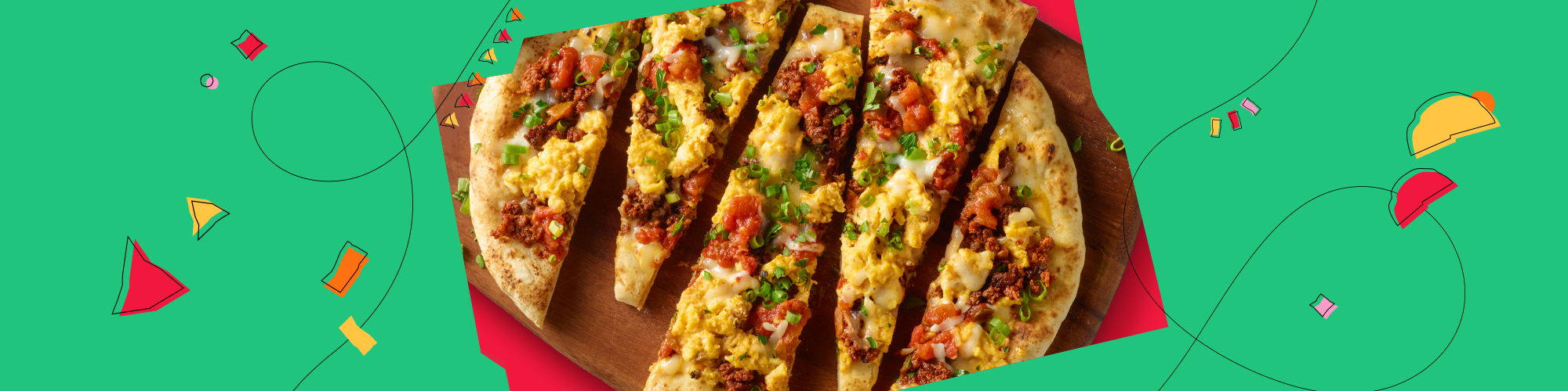 Mexican Breakfast Pizza