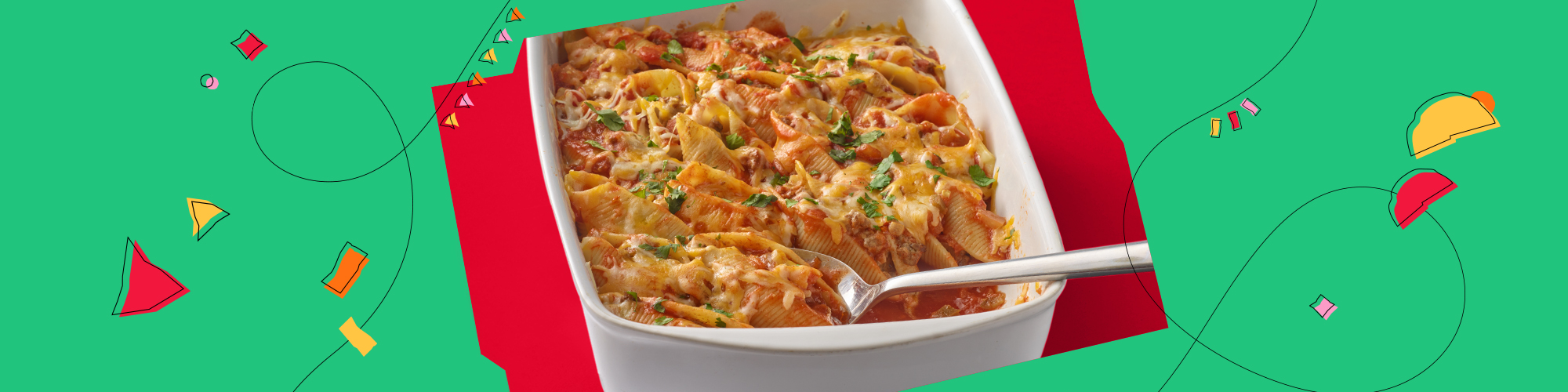 Cheesy Mexican Stuffed Shells