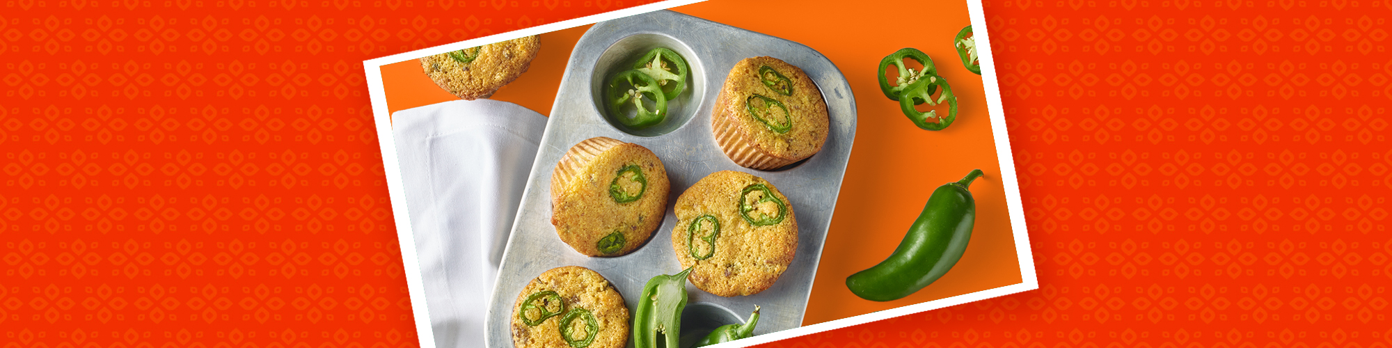 Sausage and Jalapeño Corn Cake Muffins