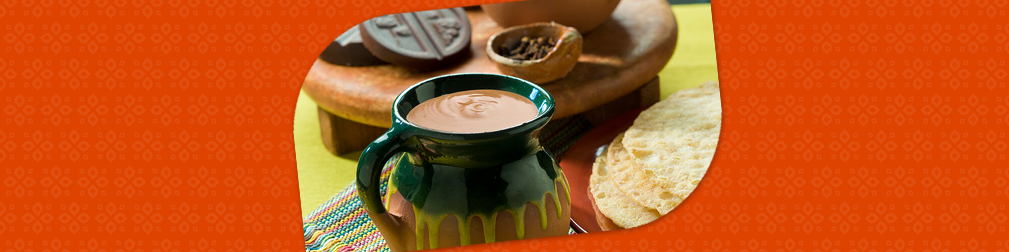 Champurrado with Mole