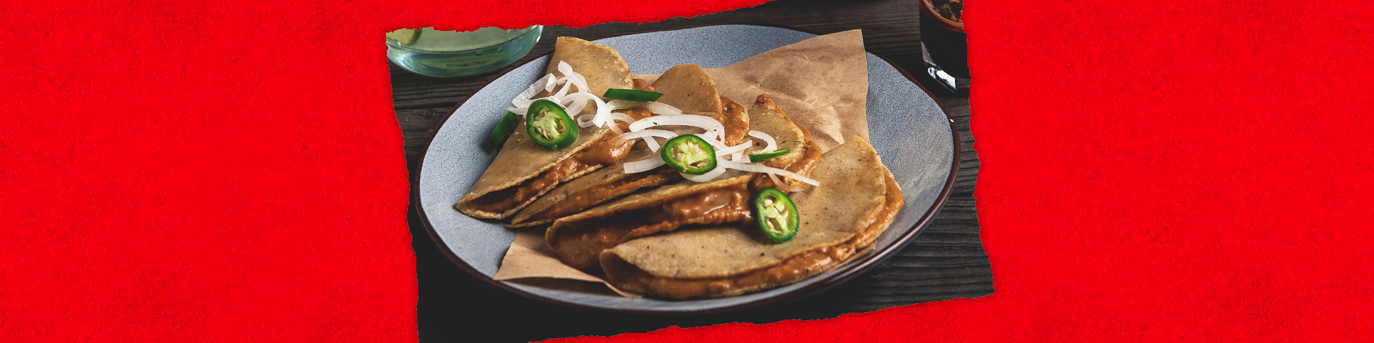 Tacos de Canasta with Beans and Pipian