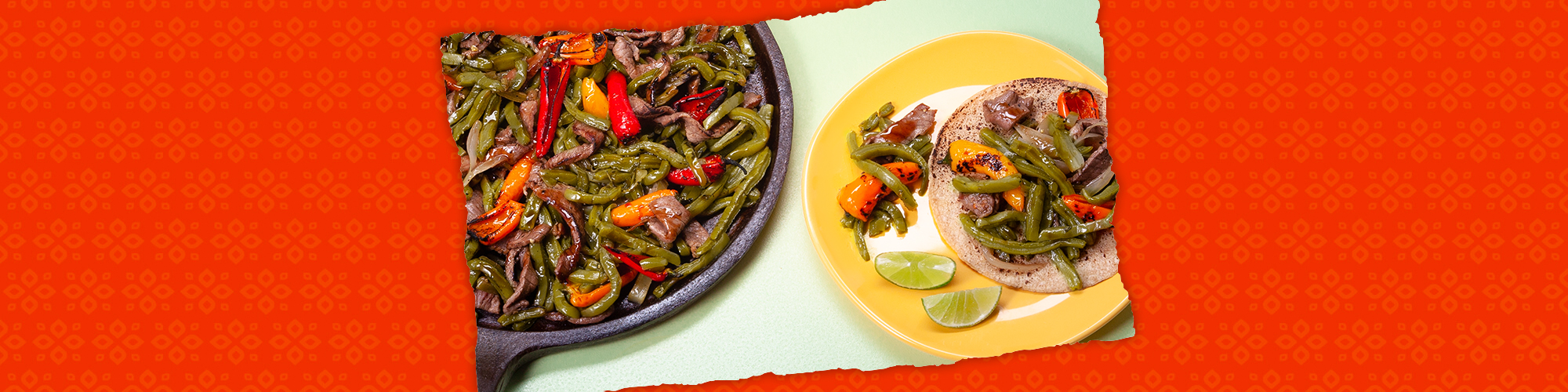 Fajitas De Carne Con Nopales