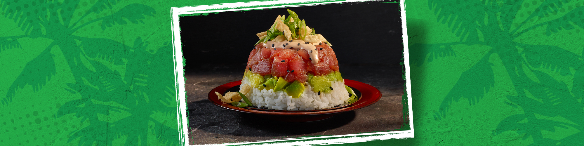 Ahi Tuna Stacks with Spicy Mayo