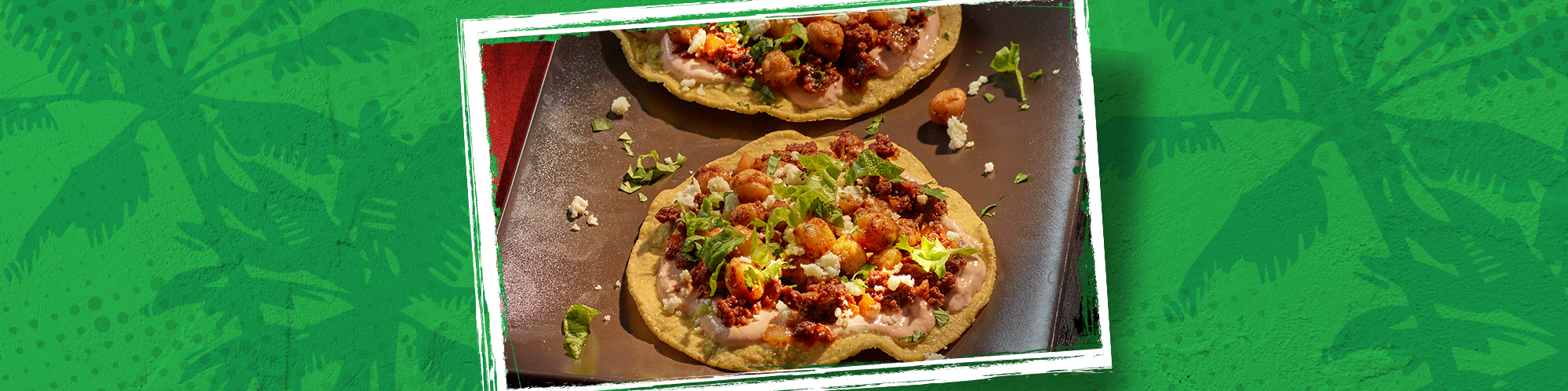Chickpea and Chorizo Tostadas