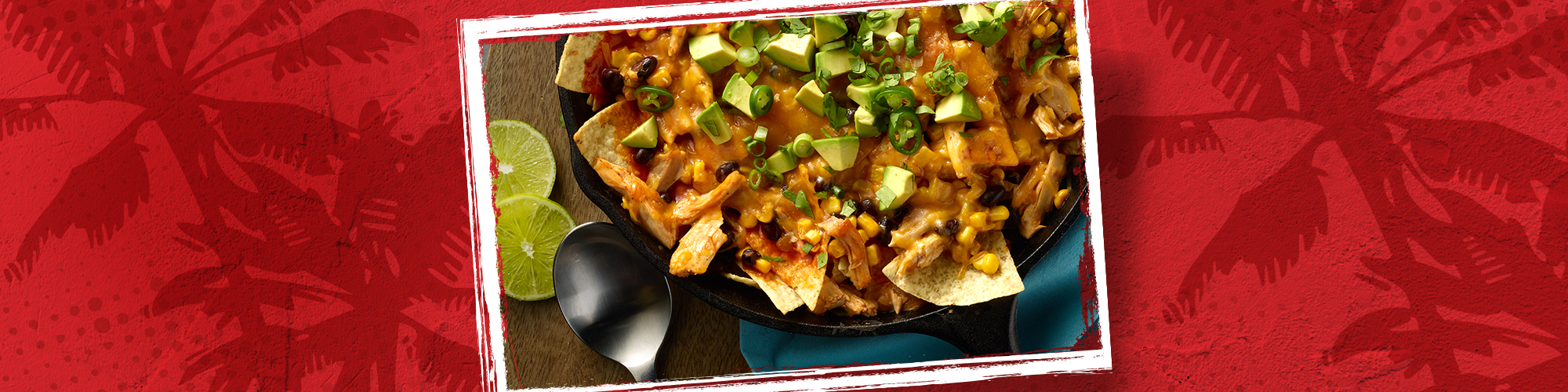 Skillet Chicken Enchiladas