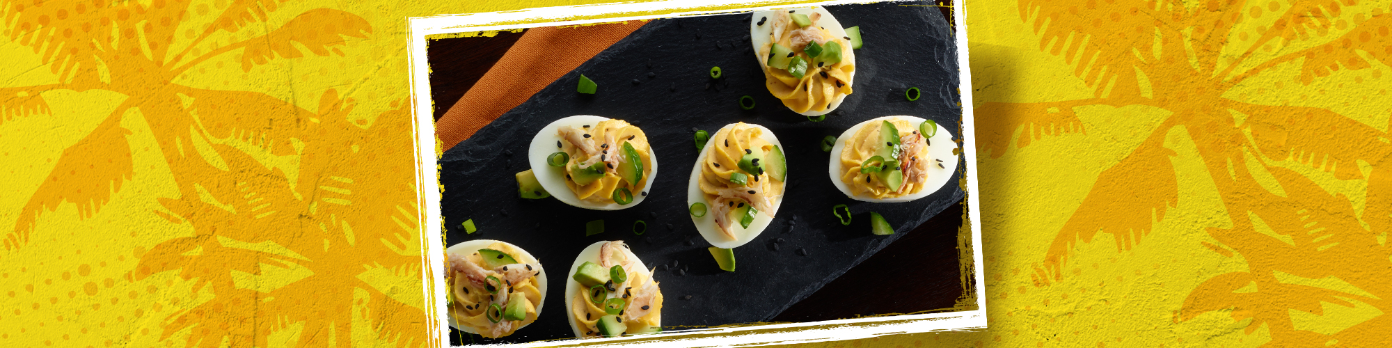 Sushi Style Deviled Eggs