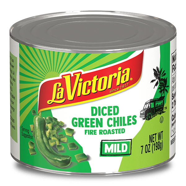 LA VICTORIA® Fire Roasted Diced Green Chiles Mild