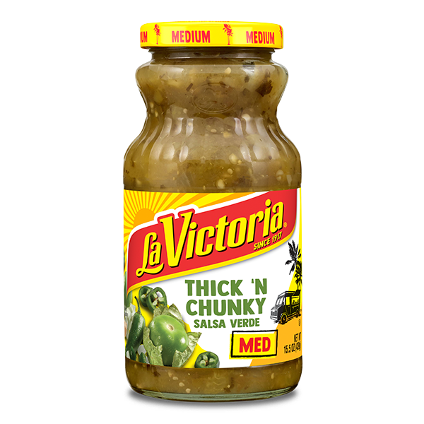 LA VICTORIA® Thick 'n Chunky Salsa Verde Medium