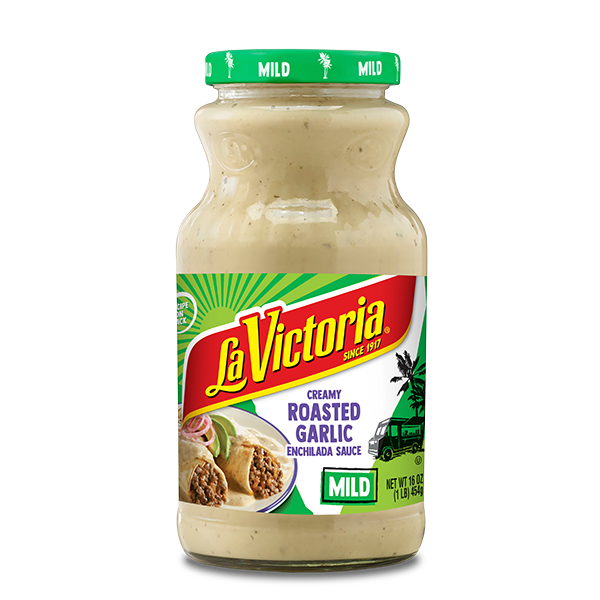 LA VICTORIA® Creamy Roasted Garlic Enchilada Sauce